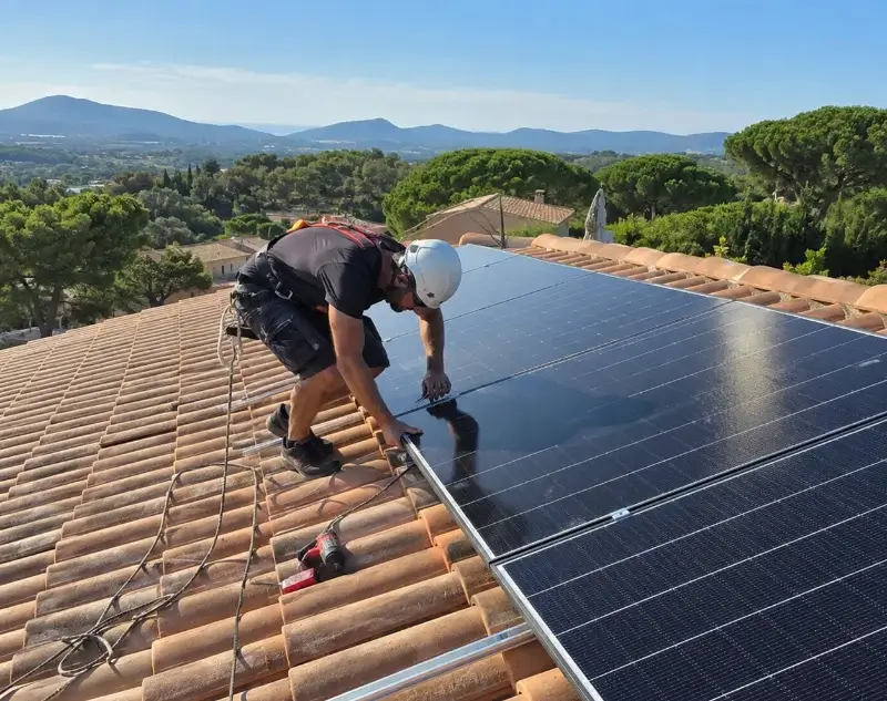 Installateur panneaux solaires Brignais — pose photovoltaïque sur toiture