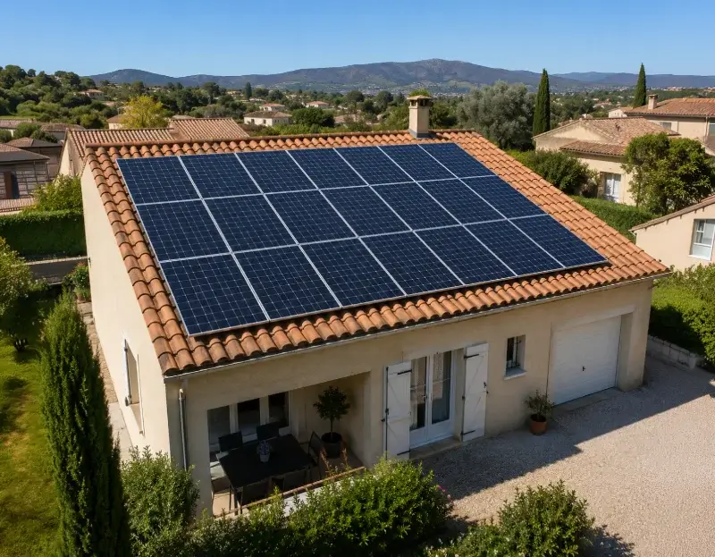 Prime à l'autoconsommation panneaux solaires Brignais — aide financière de l'État